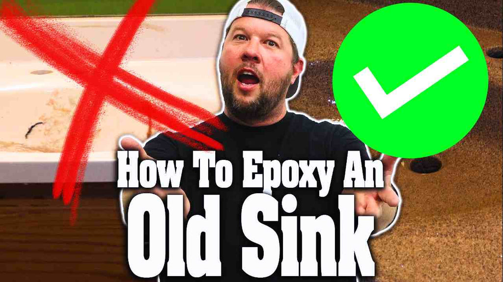 ONE Day Bathroom Sink Epoxy Makeover – The Epoxy Resin Store