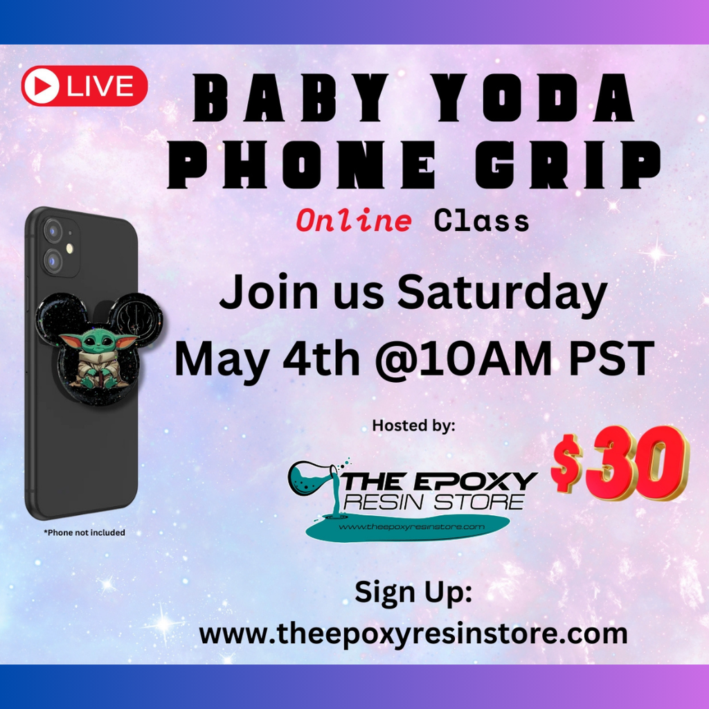 Phone Grip Online Class - Instructed by @cynstumblers May 4th, @10AM PST (Home Kit)