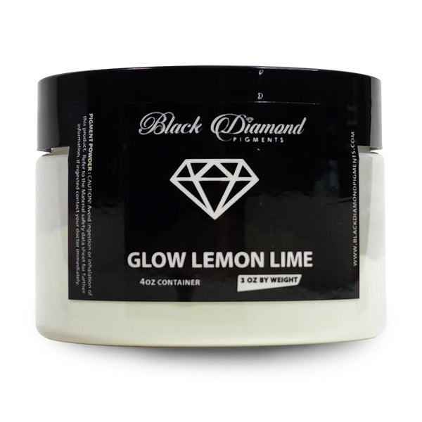 Glow Lemon Lime - Professional grade glow powder pigment - The Epoxy Resin Store Embossing Powder #