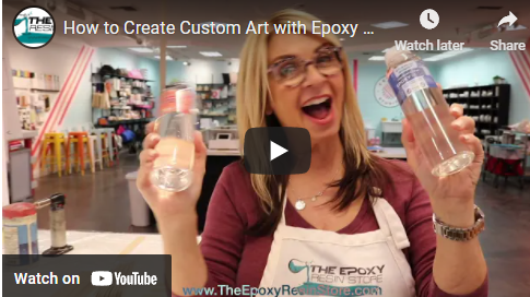 Custom Epoxy Resin Art Class - Guided Instruction by a Professional Artist