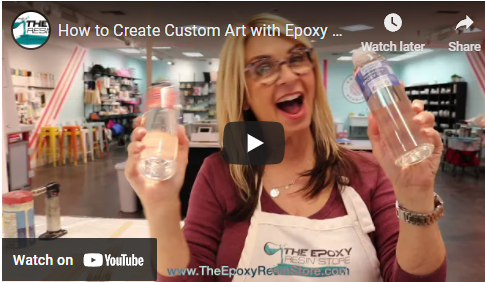 Custom Epoxy Resin Art Class - Guided Instruction by a Professional Artist