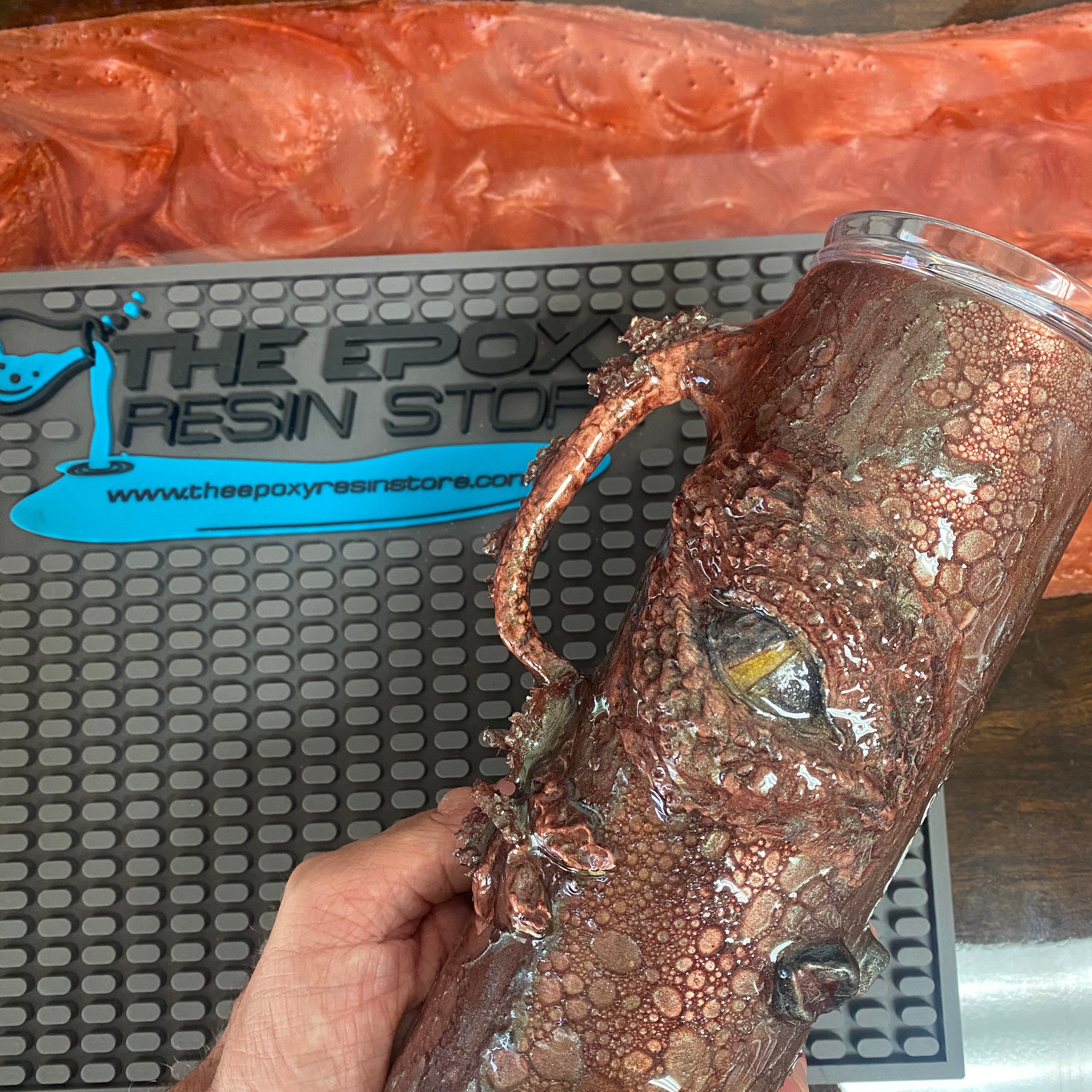 How Awesome is This Dragon Faced Tumbler?