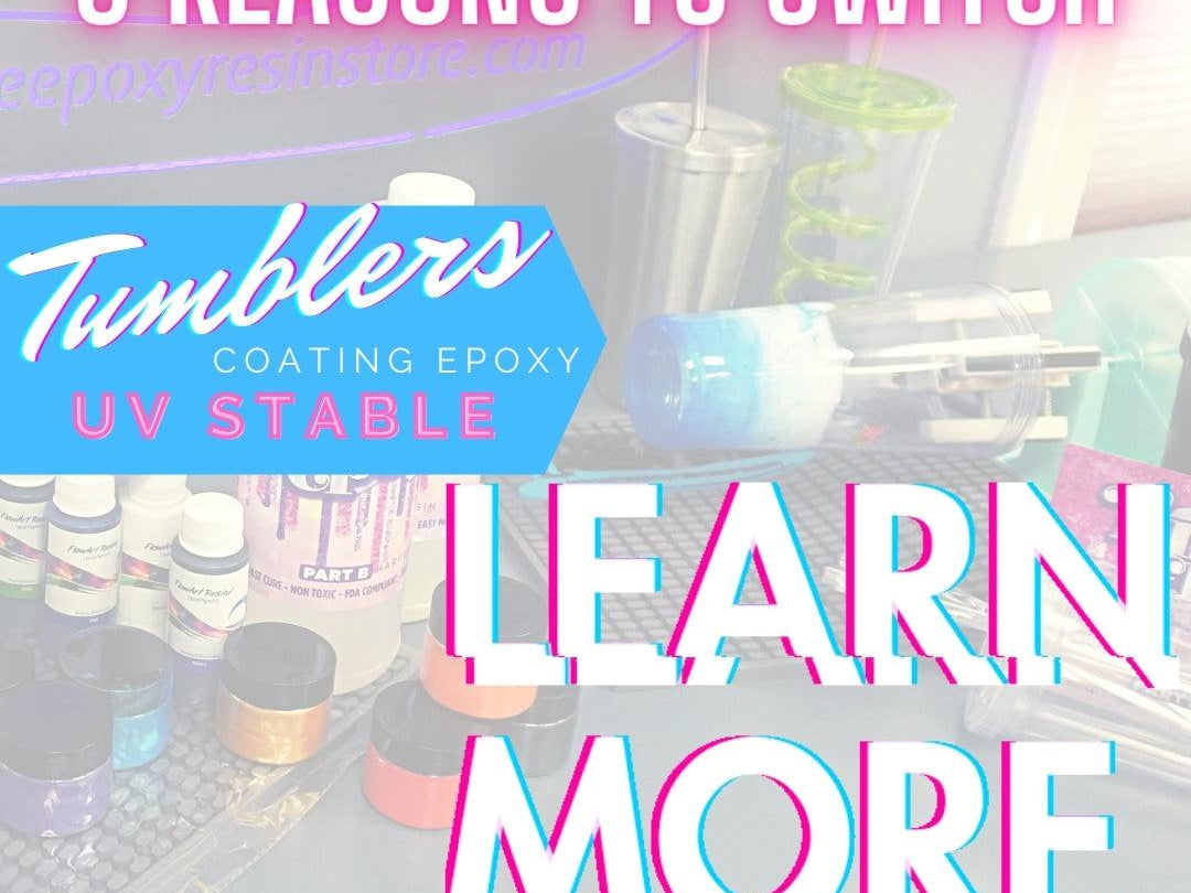 Ever try to coat tumblers with epoxy?