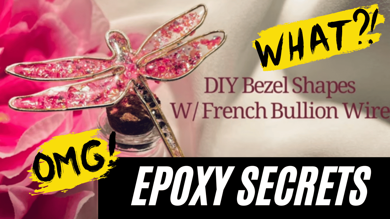 Crafting Unique DIY Bezel Shapes with French Bullion Wire – The Epoxy ...