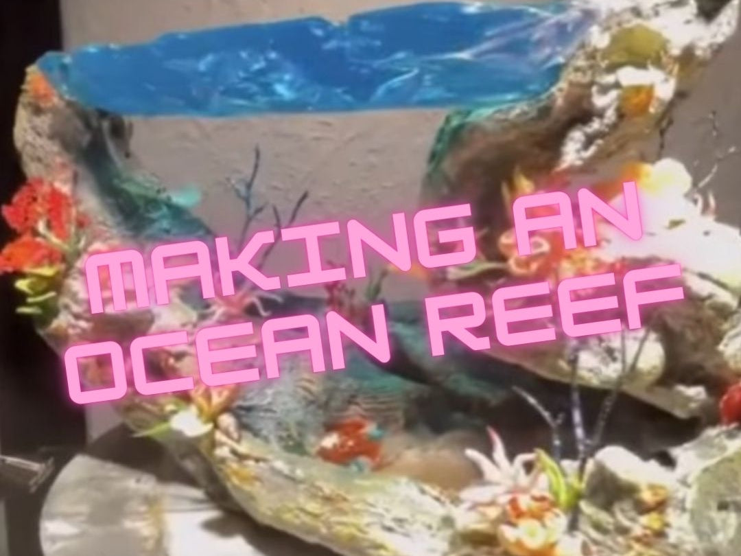 Making an Ocean Reef Scene with The Epoxy Resin Store