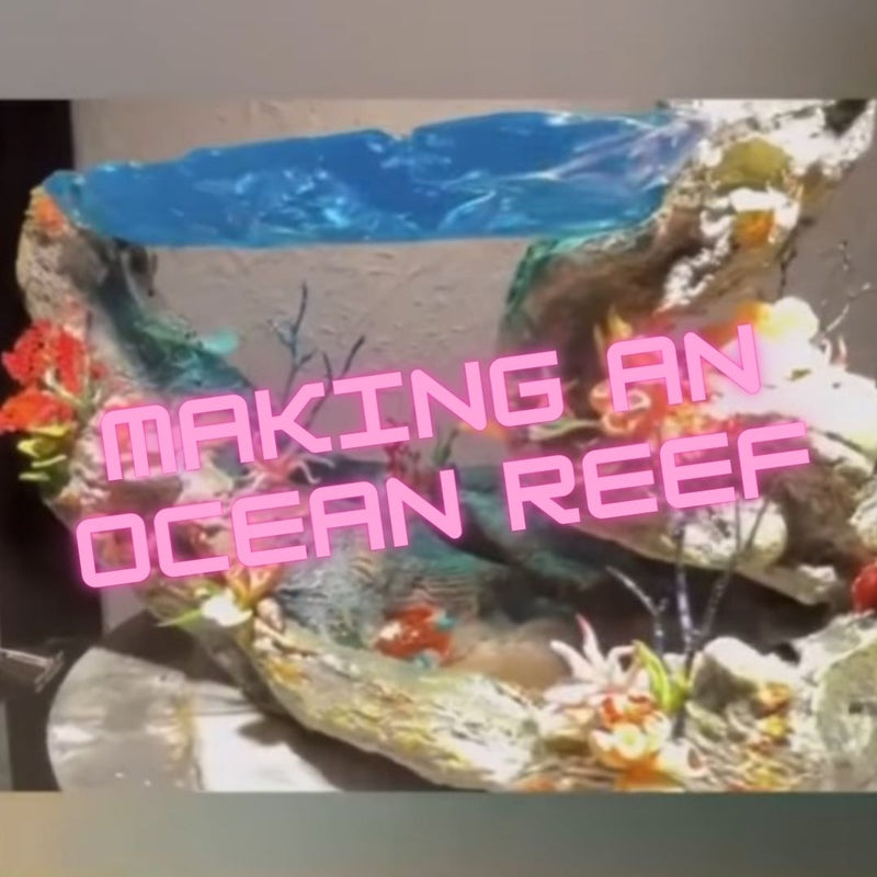 Making an Ocean Reef Scene with The Epoxy Resin Store