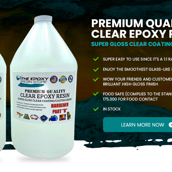 Epoxy ClearCoat Resin - Clear Epoxy Resin - Perfect for Penny