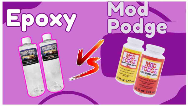 epoxy versus mod podge video