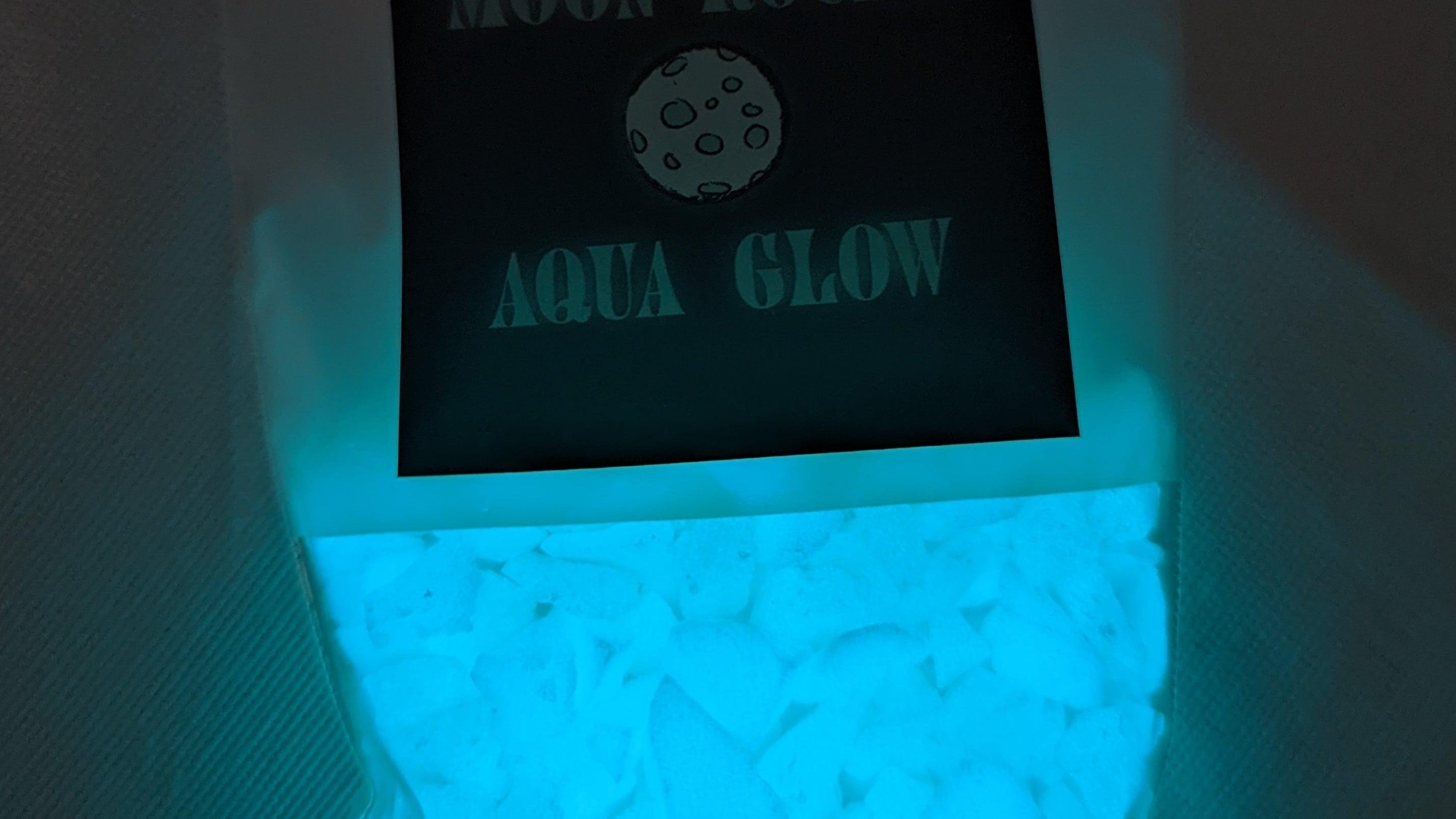 moon rocks glow in the dark epoxy rock