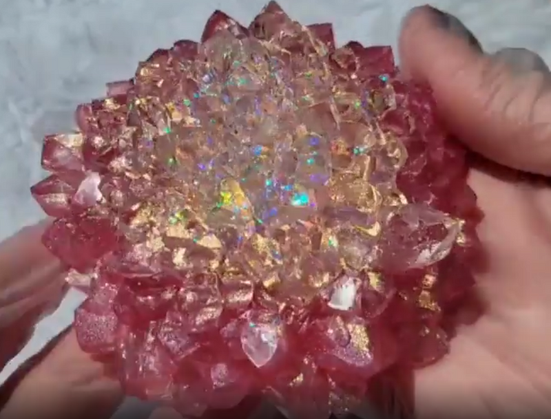 Want to know how to create Resin Crystals with no Bubbles?