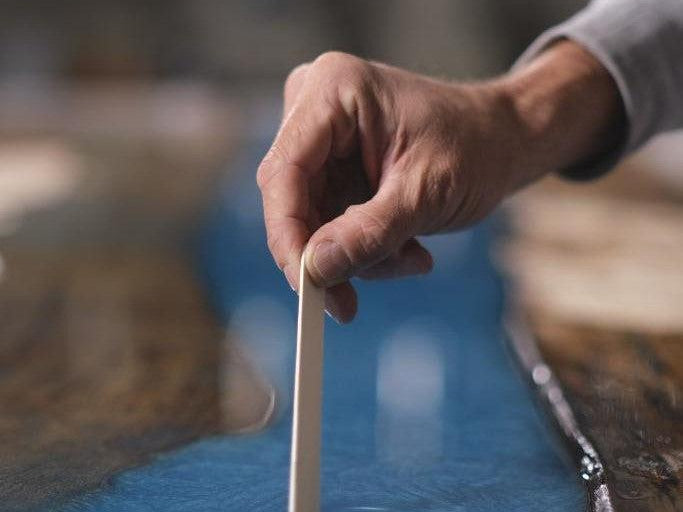 How to complete a river table - full instructions here