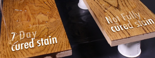 Can you apply epoxy over stained wood?