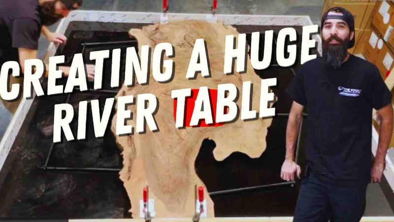 creating a huge river table