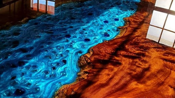 What is the best resin for wood coating and rivertables?