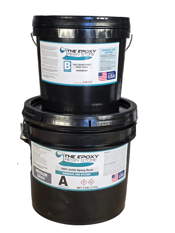 100% Solids Epoxy Resin for High-Performance Floor Coatings - Medium G ...