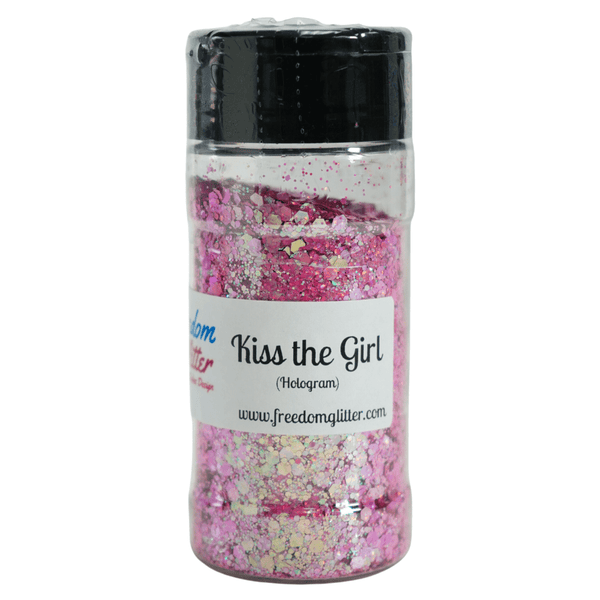 Kiss The Girl - Hologram Glitter - Freedom Glitter - The Epoxy Resin Store  #