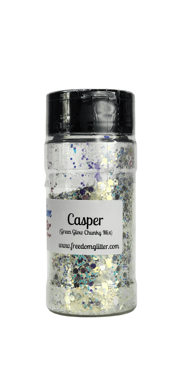Casper - Professional Grade Glow In The Dark Glitter - The Epoxy Resin Store  #
