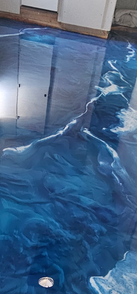 Metallic Epoxy Resin  - Low Viscosity, Bubble Free, High Gloss Finish