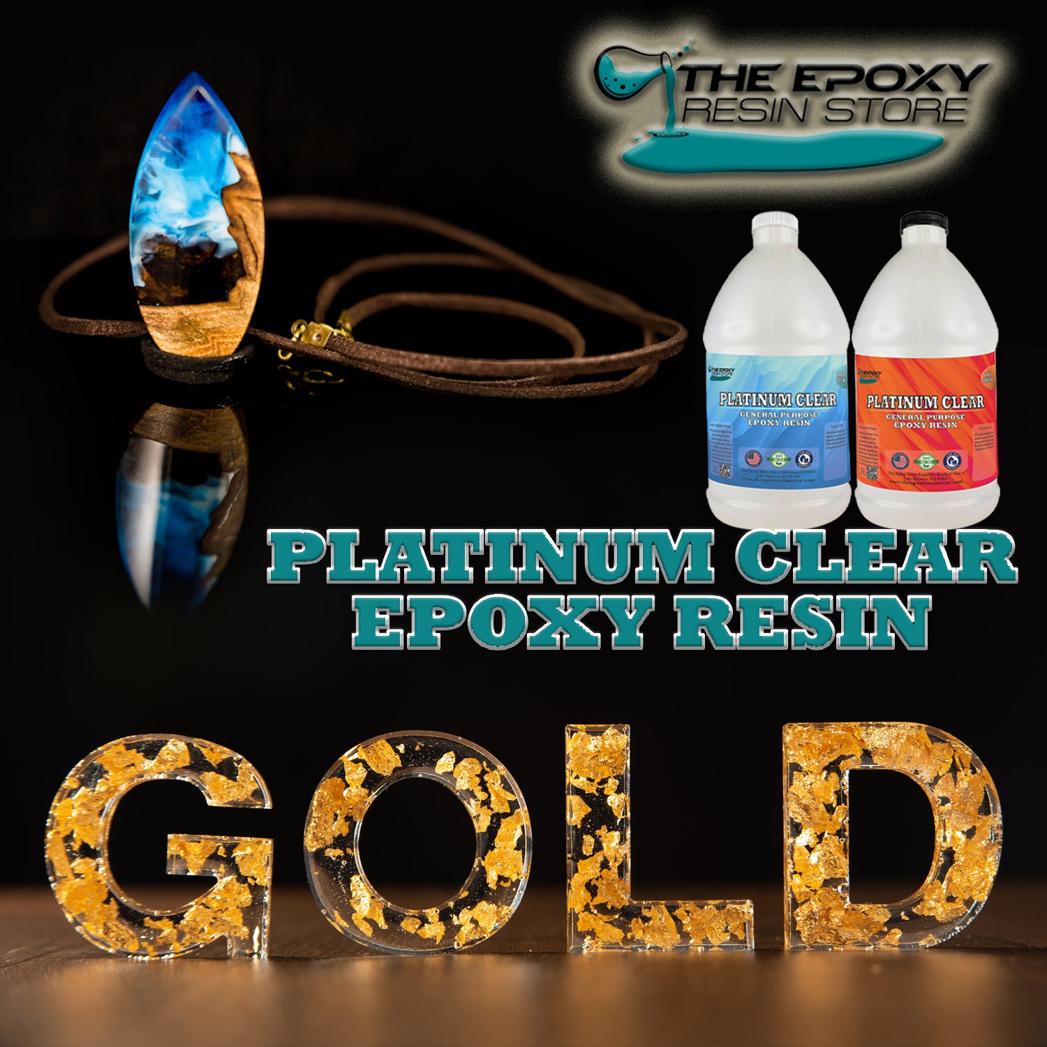 Translucent Epoxy Best Clear Epoxy Resin, 1-1 Ratio, Self leveling, Non-Yellow, Low Odor ...