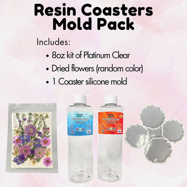 Resin Coasters Mold Pack - The Epoxy Resin Store Hardware Glue & Adhesives #