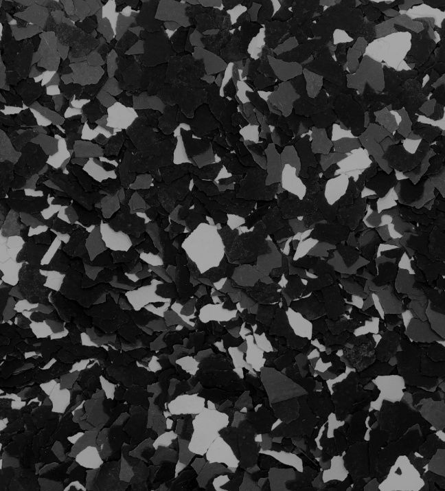 Epoxy Flake Dark Star 1/4" - 25# Box