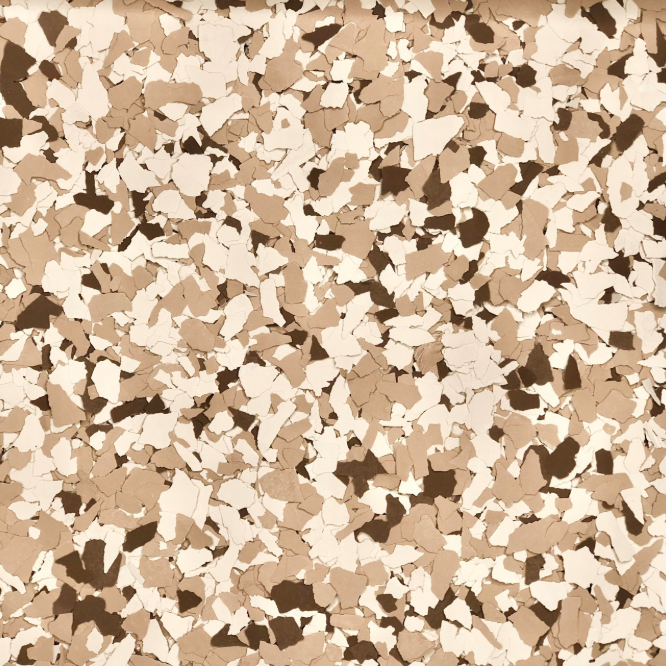 Epoxy Flake Desert  1/4" - 25# Box