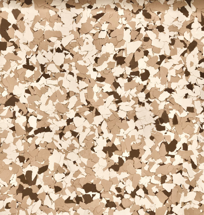 Epoxy Flake Desert  1/4" - 25# Box