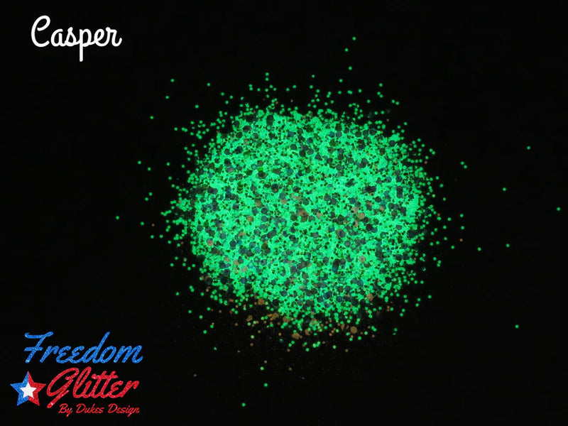 Casper - Professional Grade Glow In The Dark Glitter