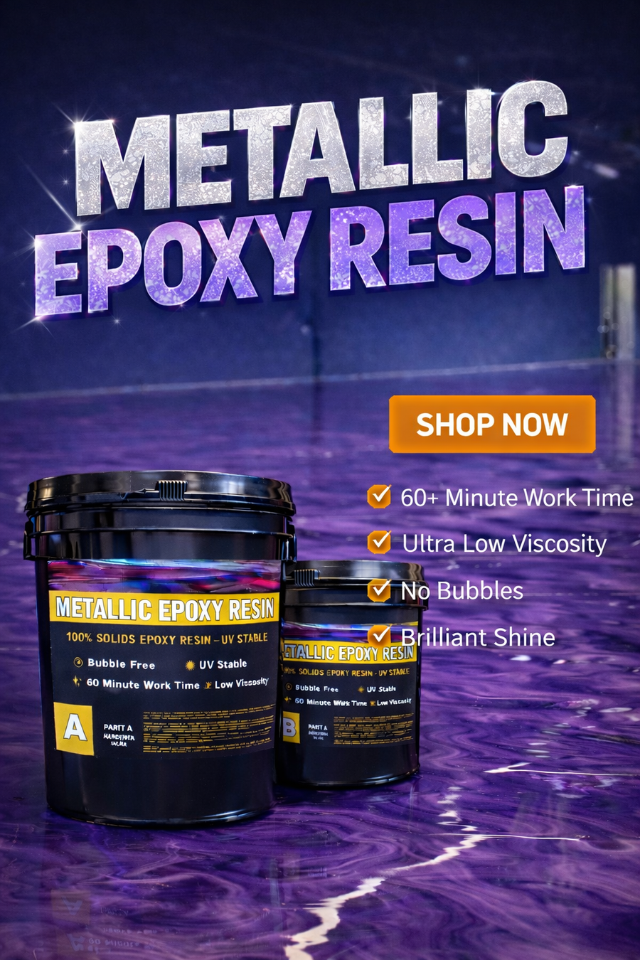 Quality Clear Epoxy Resin for Tables, Bars, Marine Repair, Castings ...