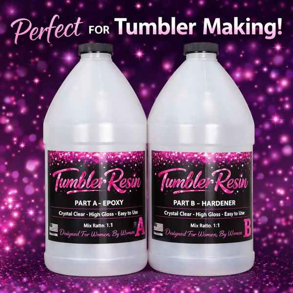Tumblers Coating Epoxy Resin Kit