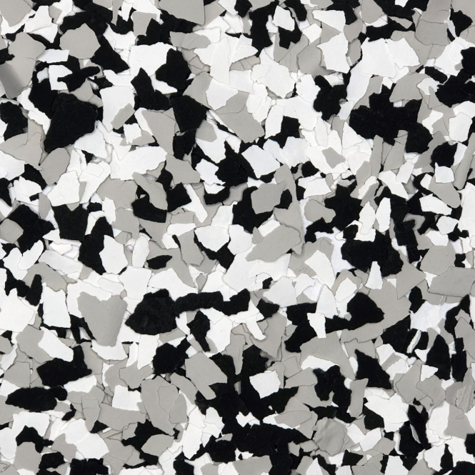 Epoxy Flake Salt & Pepper 1/4" Flake - 25# Box