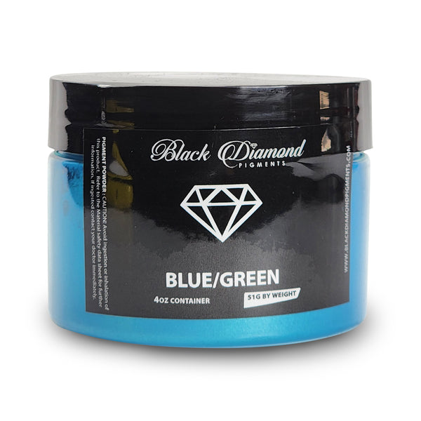 Blue/Green - Professional grade mica powder pigment - The Epoxy Resin Store Embossing Powder #