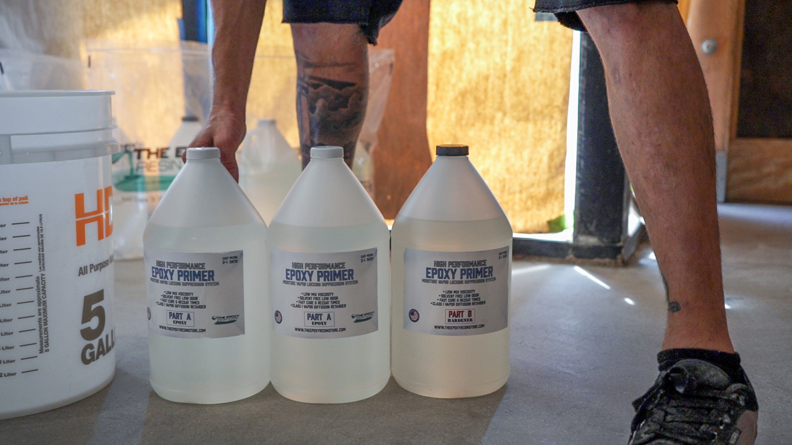 Epoxy Primer Moisture Vapor Barrier Premium Quality Coating System The Epoxy Resin Store