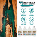Deep Pour Casting Epoxy Resin for River Tables | Clear, Glossy Finish | 3 to 1 Ratio