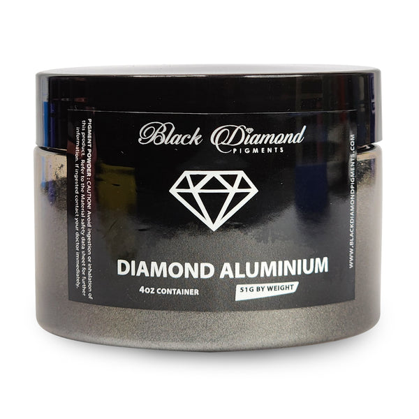 Diamond Aluminium - Professional grade mica powder pigment - The Epoxy Resin Store Embossing Powder #
