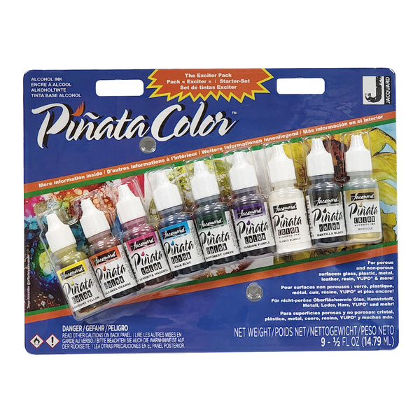 Jacquard Pinata Alcohol Ink Exciter Pack - The Epoxy Resin Store Art Ink #