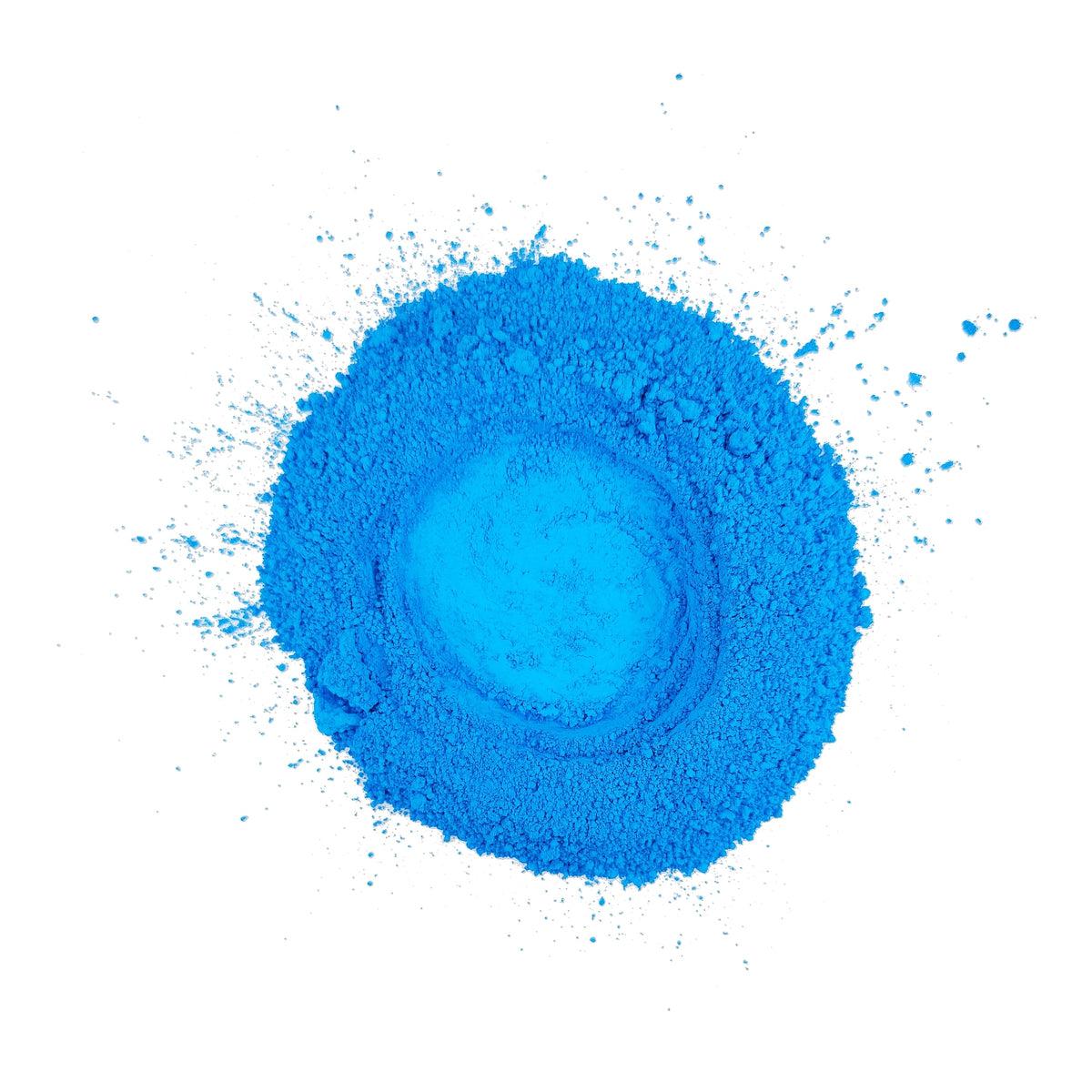 Fluorescent Blue - Professional grade mica powder pigment - The Epoxy Resin Store Embossing Powder #