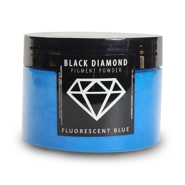 Fluorescent Blue - Professional grade mica powder pigment - The Epoxy Resin Store Embossing Powder #