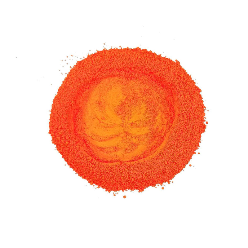 Fluorescent Orange - Professional grade mica powder pigment