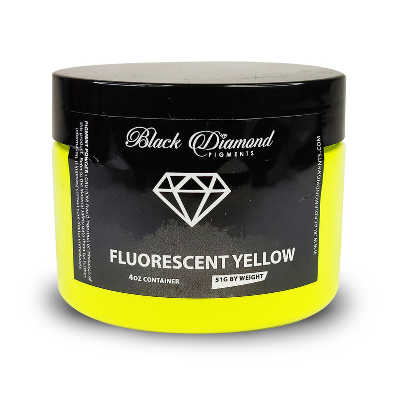 Fluorescent Yellow - Professional grade mica powder pigment