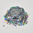 Glitz & Glam - Professional Grade Holographic Chunky Mix Glitter