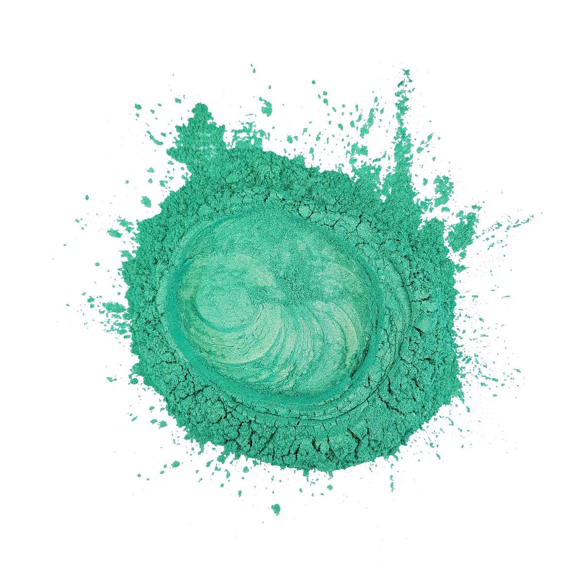 Green Envy - Professional grade mica powder pigment - The Epoxy Resin Store Embossing Powder #