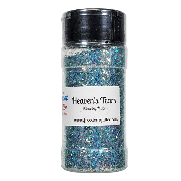 Heaven's Tears - Professional Grade Iridescent Chunky Mix Glitter - The Epoxy Resin Store  #
