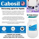 Cabosil Fumed Silica - 1 Gallon Filler Thickening powder