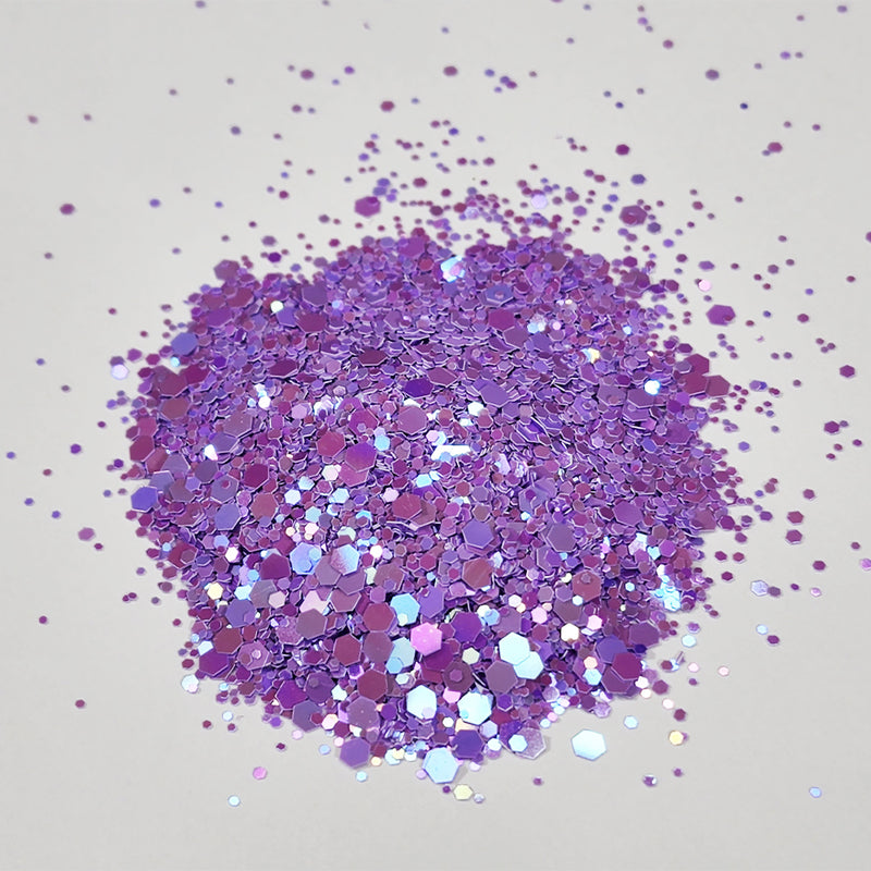 Lavish Lavender - Professional Grade Pearl Iridescent Chunky Mix Glitter