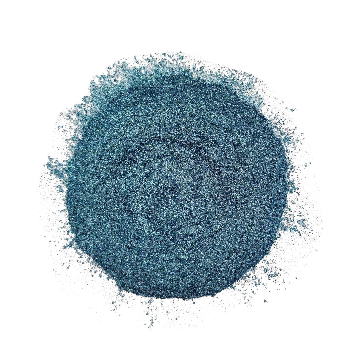 Lux Turquoise - Professional grade mica powder pigment - The Epoxy Resin Store Embossing Powder #