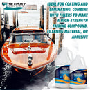 Clear Epoxy Resin for Boat and Marine resin - Marineguard 8000 - 1.5 Gallon Kit - Marine Epoxy Resin - The Epoxy Resin Store