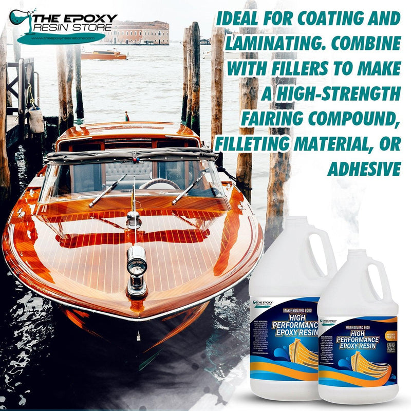 MarineGuard 8000 Fiberglass Epoxy Resin 1.5 Gal Kit