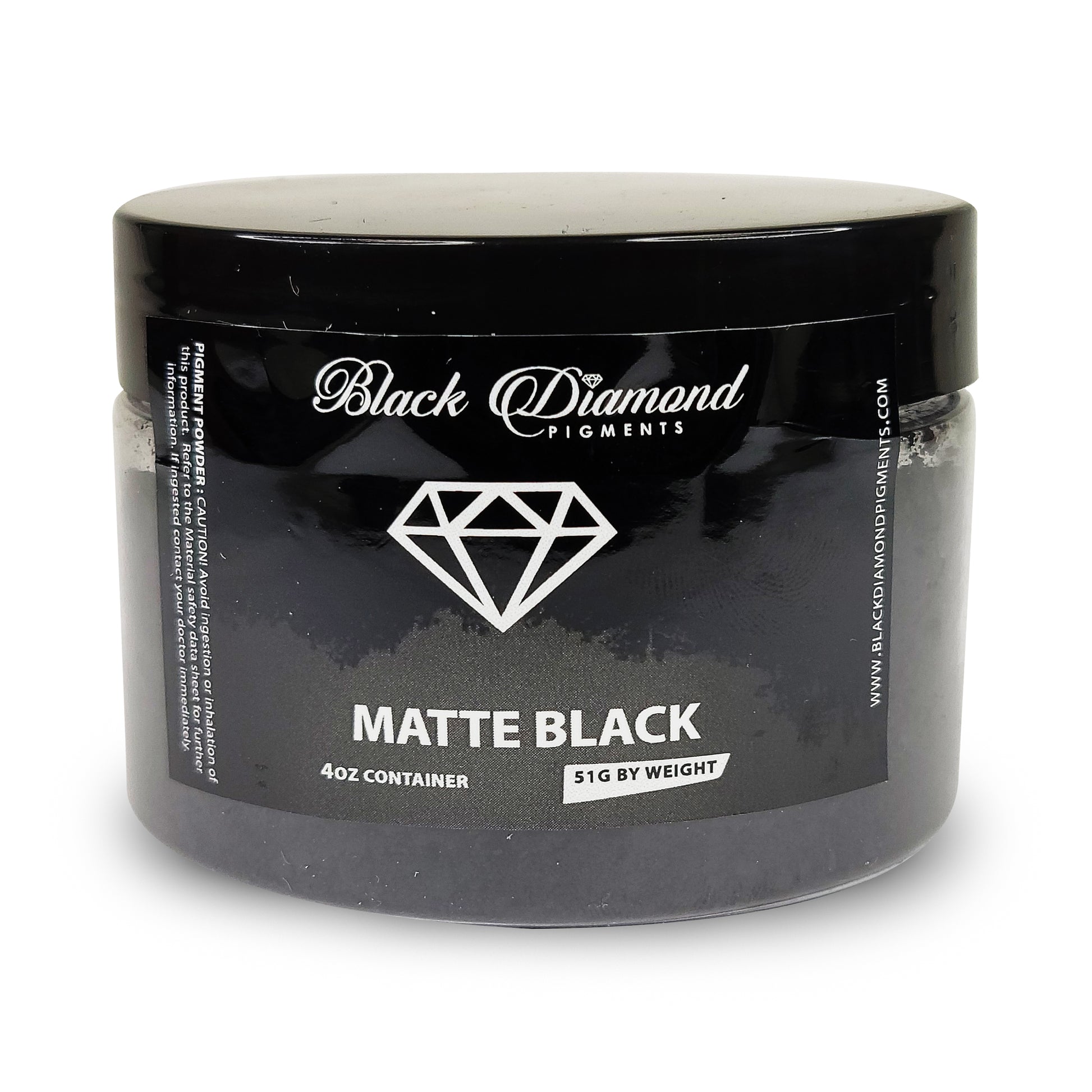 Matte Black - Professional grade mica powder pigment - The Epoxy Resin Store Embossing Powder #