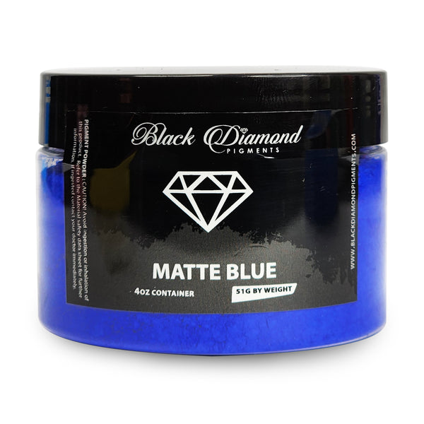 Matte Blue - Professional grade mica powder pigment - The Epoxy Resin Store Embossing Powder #
